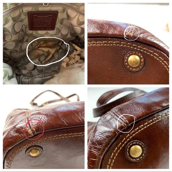 Coach 1941 Gallery Patent Leather Tote - Picture 8 of 8